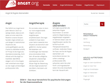 Tablet Screenshot of angst.org